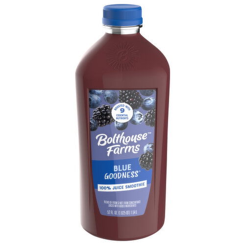 Bolthouse Farms 100% Juice Smoothie, Blue Goodness