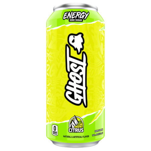 Ghost Energy Drink, Zero Sugar, Citrus