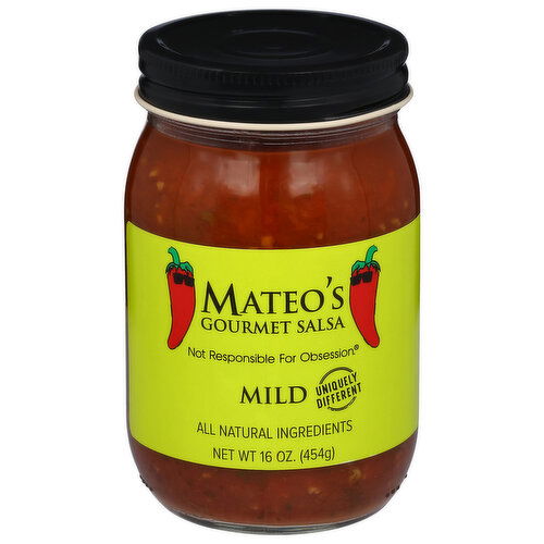 Mateo's Gourmet Salsa, Mild