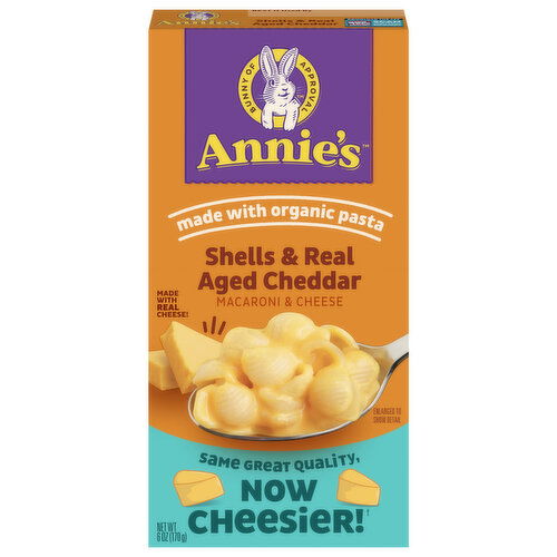 Annie's Shells & Real Aged Cheddar Macaroni & Cheese
