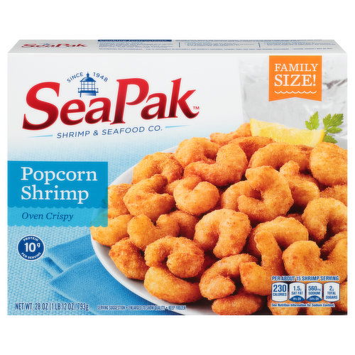 SeaPak Oven Crispy Popcorn Shrimp