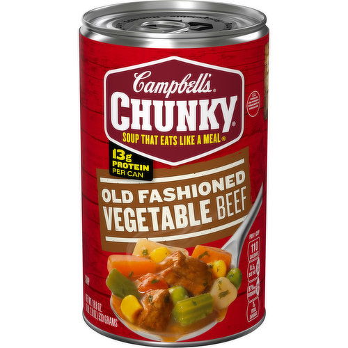 Campbell's® Chunky® Old Fashioned Vegetable Beef Soup