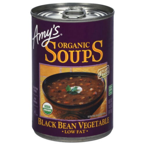 Amy's Organic Low Fat Black Bean Vegetable Soup