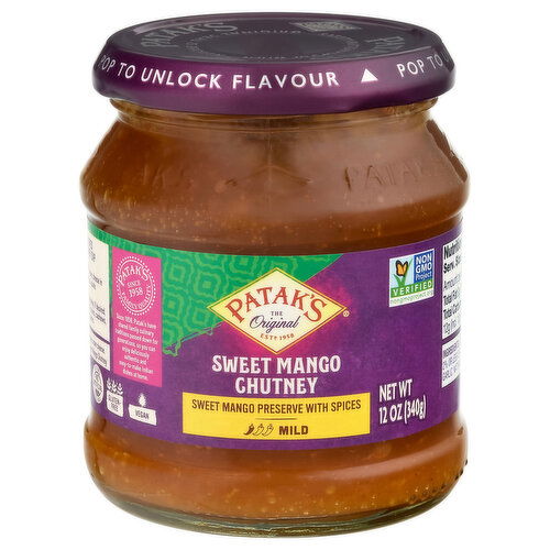 Patak's Sweet Mango Chutney, Mild