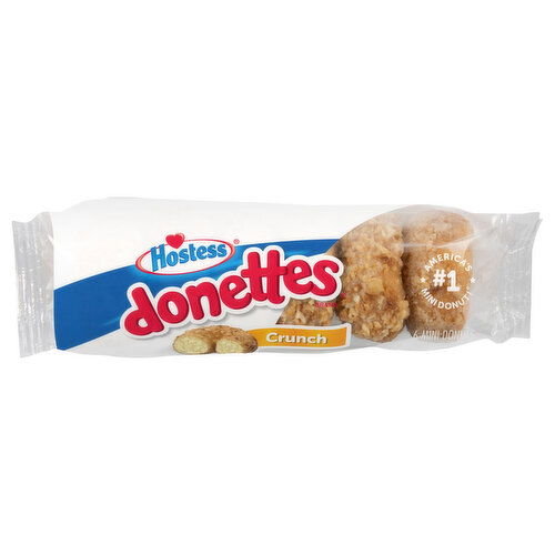 Hostess Donettes Crunch Mini Donuts