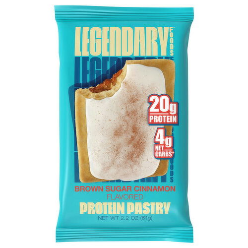 Legendary Foods Protein Pastry, Brown Sugar Cinnamon