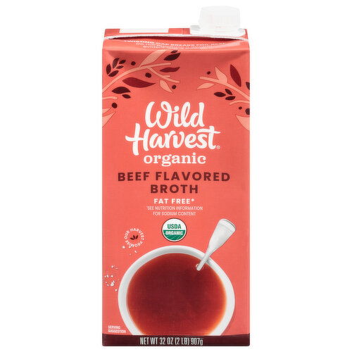 Wild Harvest Broth, Beef Flavored