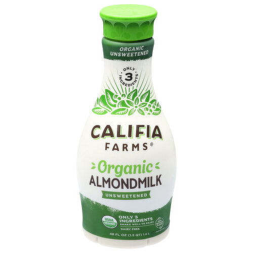 Califia Farms Almondmilk, Unsweetened, Organic