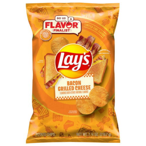 Lay's Potato Chips, Bacon Grilled Cheese