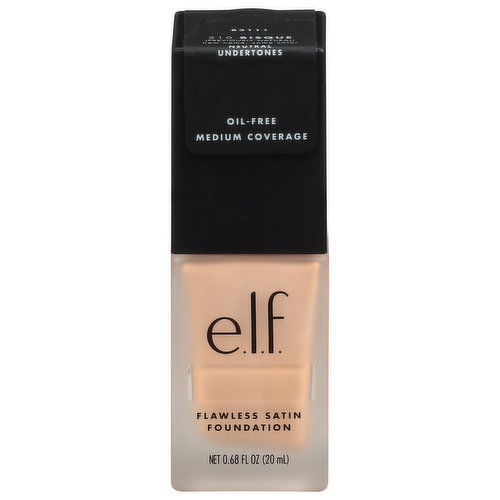 e.l.f. Foundation, Flawless Satin, Bisque 210