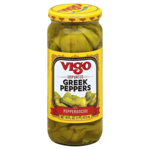 Vigo Pepperoncini, Greek Peppers