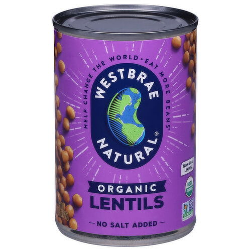 Westbrae Natural Lentils, Organic