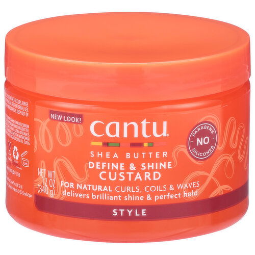 Cantu Define & Shine Custard, Shea Butter