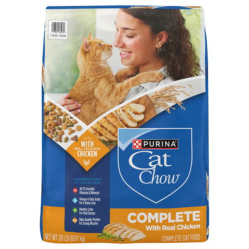 Cat Chow Complete With Real Chicken Cat Food