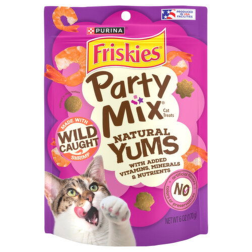 Friskies Party Mix Natural Yums Shrimp Cat Treats