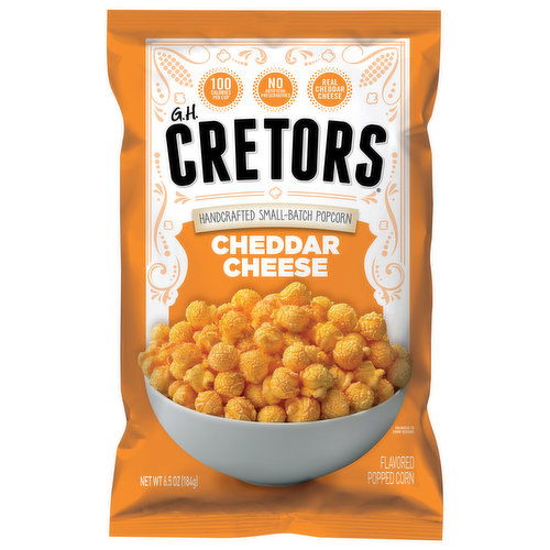 G.H. Cretors Popcorn, Cheddar Cheese