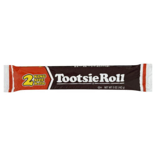 Tootsie Roll Candy Rolls, King Size