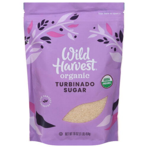 Wild Harvest Sugar, Organic, Turbinado