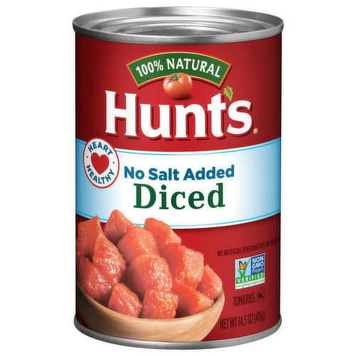 Hunt's Diced Tomatoes No Salt Added