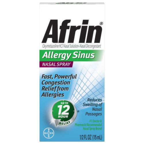 Afrin Nasal Spray, Allergy Sinus