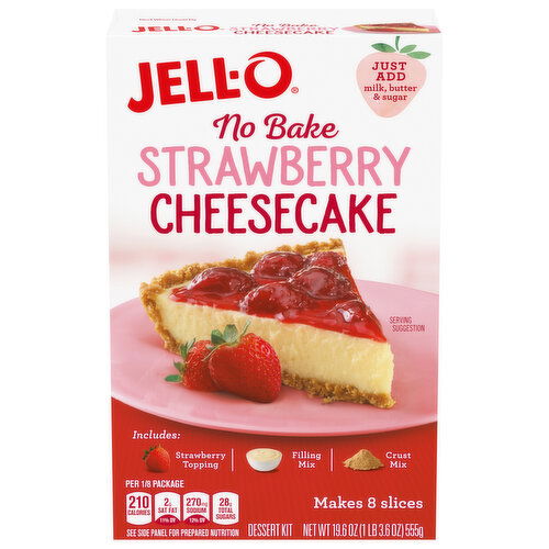 Jell-O Strawberry Cheesecake Dessert Kit