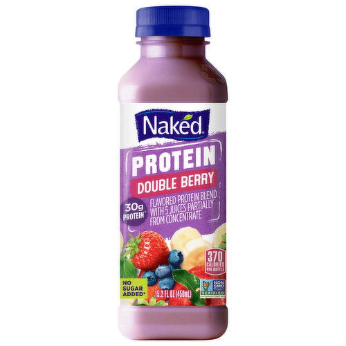 Naked Protein Double Berry Juice