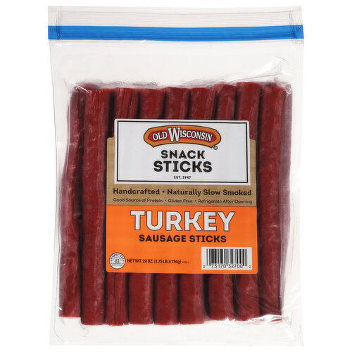 Old Wisconsin Sausage Sticks, Turkey