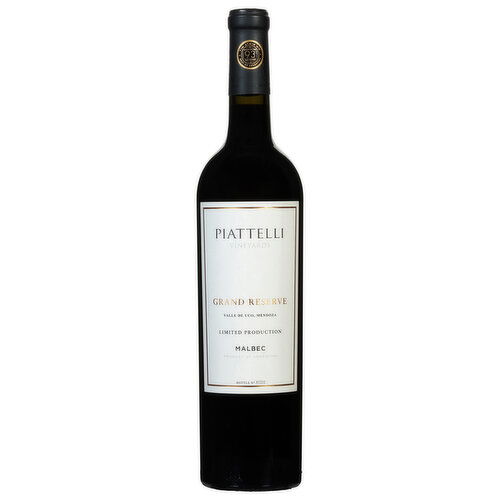 Piattelli Vineyards Malbec, Grand Reserve