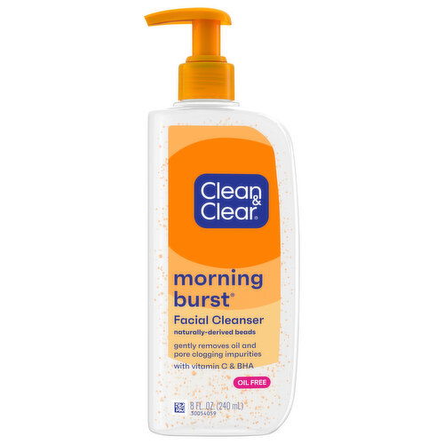 Clean & Clear Facial Cleanser, Morning Burst