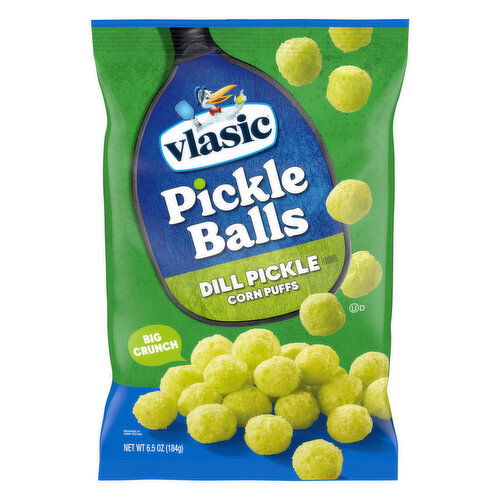 Vlasic VLASIC PICKE BALLS DILL PICKLE FLAVORED CORN (SNACK) PUFFS