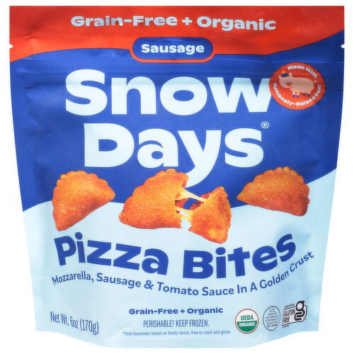 Snow Days Pizza Bites, Sausage