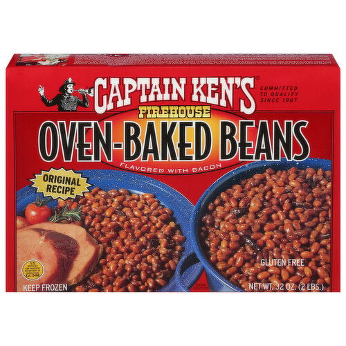 Captain Kens Firehouse Original Recipe Oven-Baked Beans