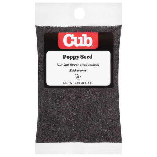 Cub Poppy Seed