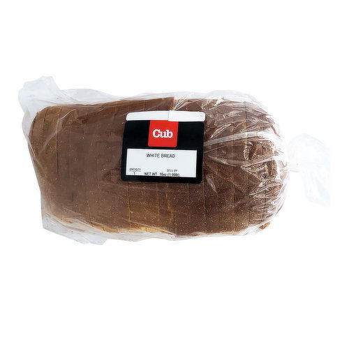 Cub Bakery Sliced Homestyle White Bread Loaf, 16 oz