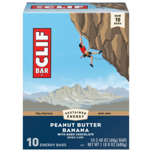 Clif Bar Energy Bars, Peanut Butter Banana