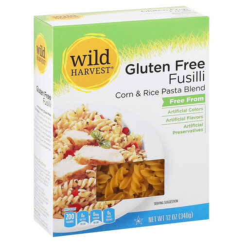 Wild Harvest Fusilli, Corn & Rice Blend, Gluten Free