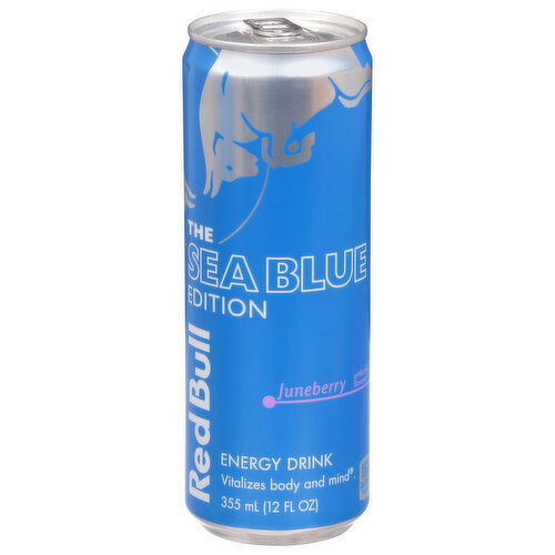 Red Bull The Sea Blue Edition Energy Drink, Juneberry