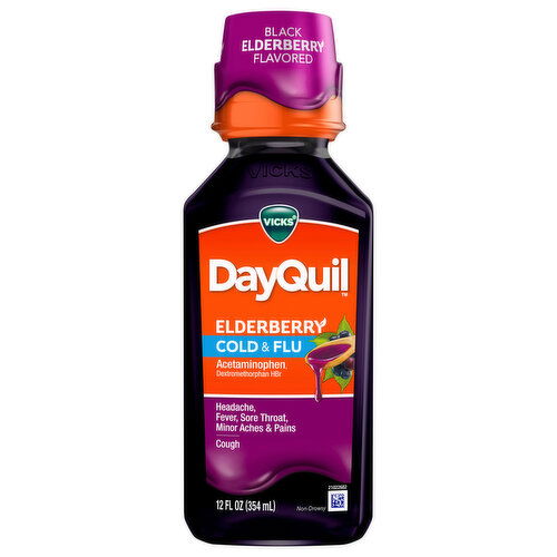 Vicks DayQuil Elderberry Cold & Flu