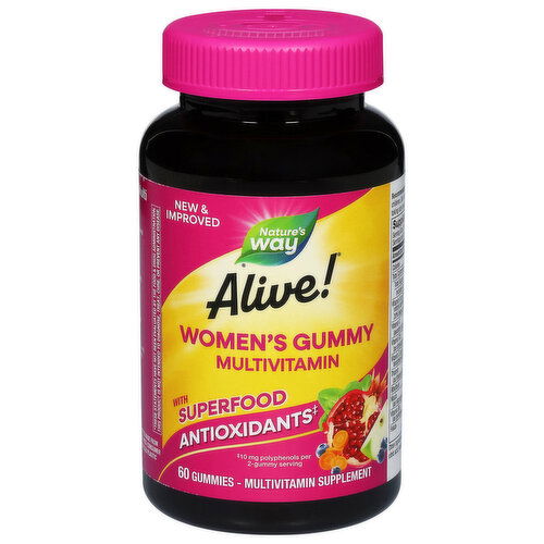 Nature's Way Alive! Multivitamin, Women's Gummy, Gummies