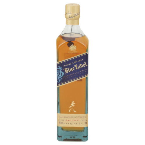 Johnnie Walker Whisky, Blended Scotch, Blue Label