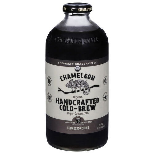 Chameleon Coffee, Organic, Handcrafted Cold-Brew, Espresso