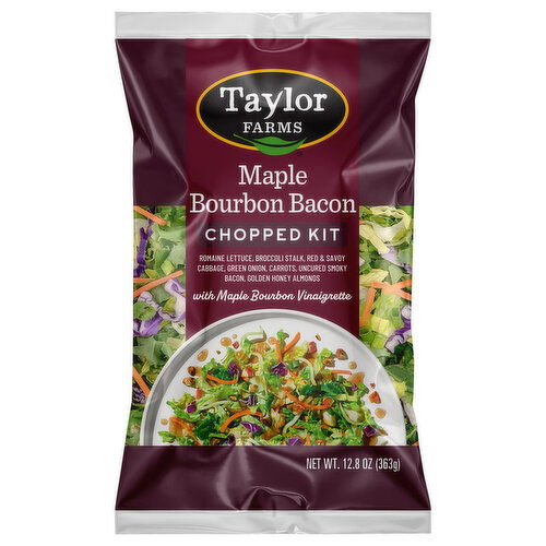 Taylor Farms Chopped Kit, Maple Bourbon Bacon