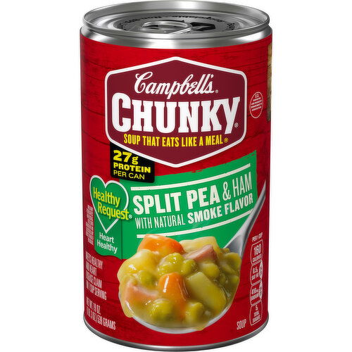 Campbell's® Chunky® Healthy Request® Split Pea Soup With Ham