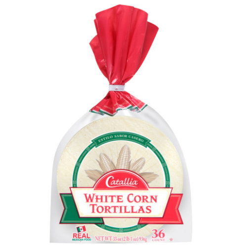 Catallia White Corn Tortillas