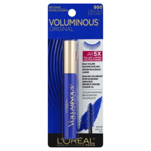 L'Oreal Voluminous Original Mascara, Cobalt Blue 900