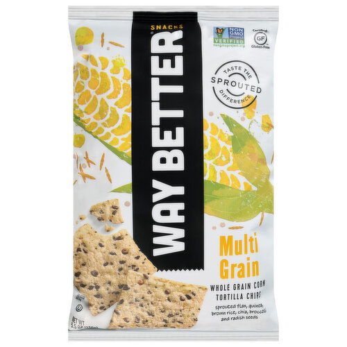 Way Better Snacks Multi Grain Tortilla Chips