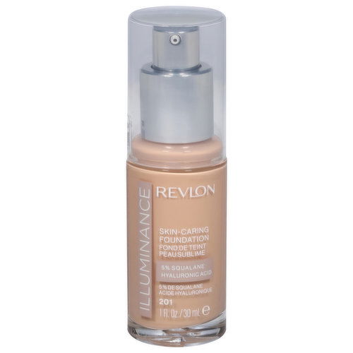 Revlon Foundation, Skin-Caring, Illuminance 201