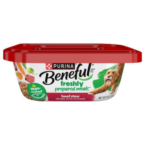Beneful Dog Food, Prepared Meals, Beef Stew