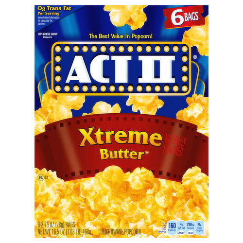 Act II Popcorn, Xtreme Butter