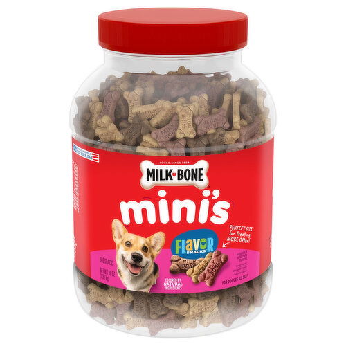 Milk-Bone Beef Flavor/Chicken Flavor/Bacon Flavor Mini's Dog Snacks